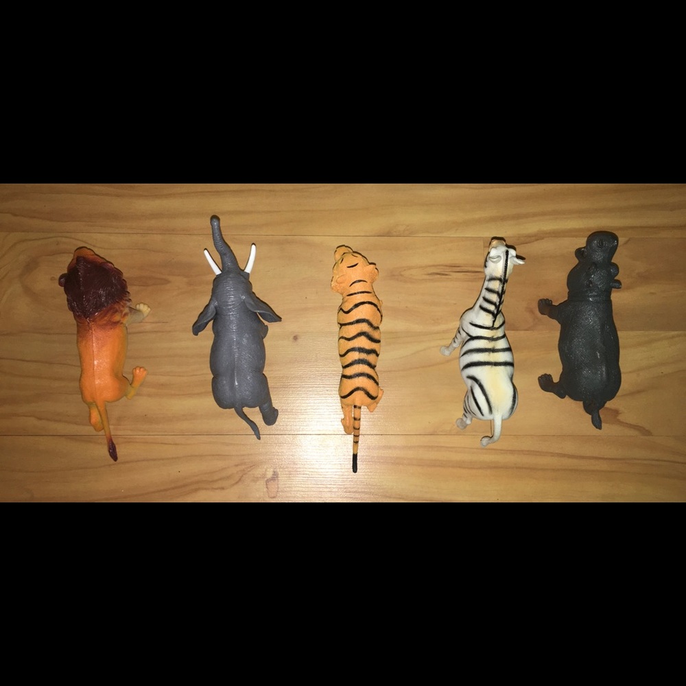 Jungle Safari Toy Major Figures Lot of 5 - Picture 7 of 10
